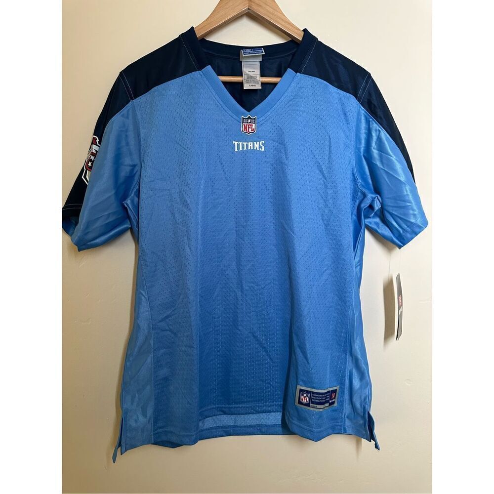 🏈 NFL Tennessee Titans Blue Blank Pro Line NFL Players Jersey Size Large